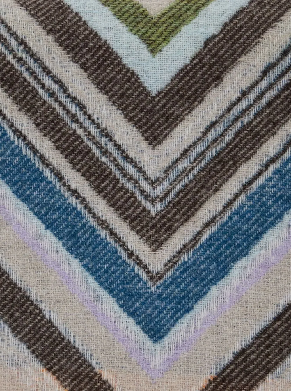 Missoni Home Zigzag Woven Fringed Edge Blanket