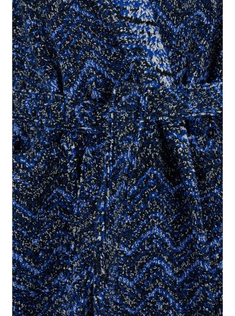 Missoni Home Azul Terry Chevron Bathrobe