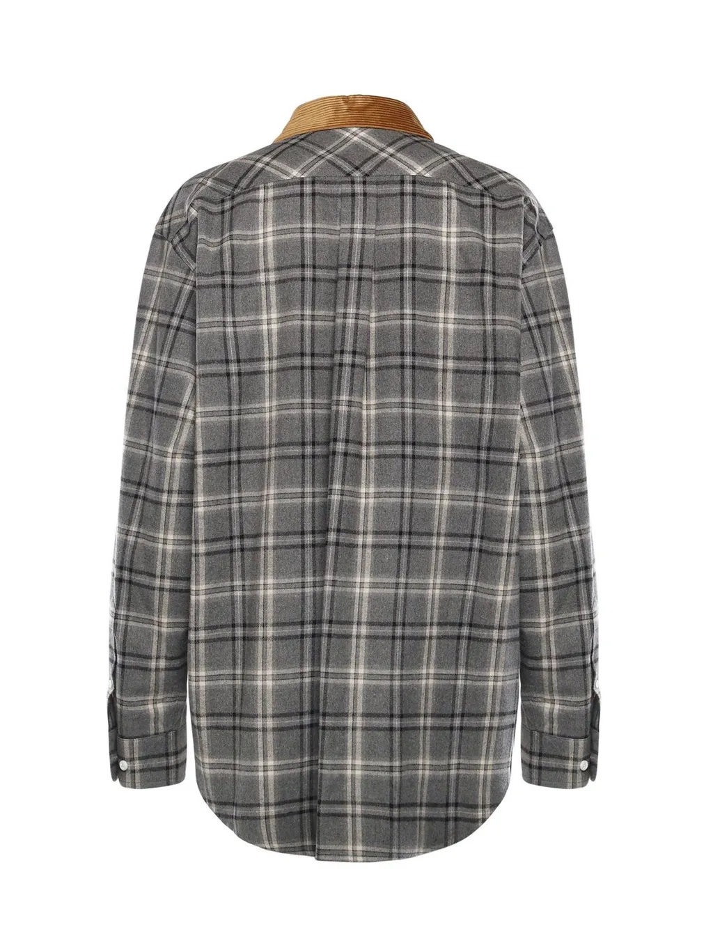 Miu Miu Button-Up Checked Shirt