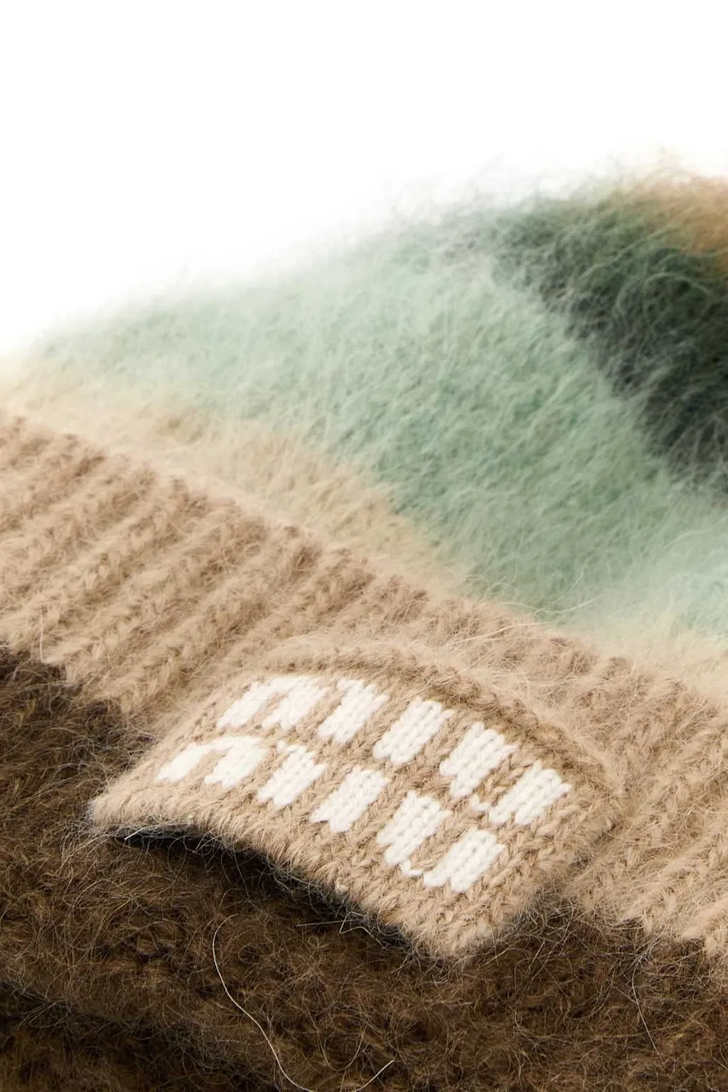Miu Miu Striped Beanie
