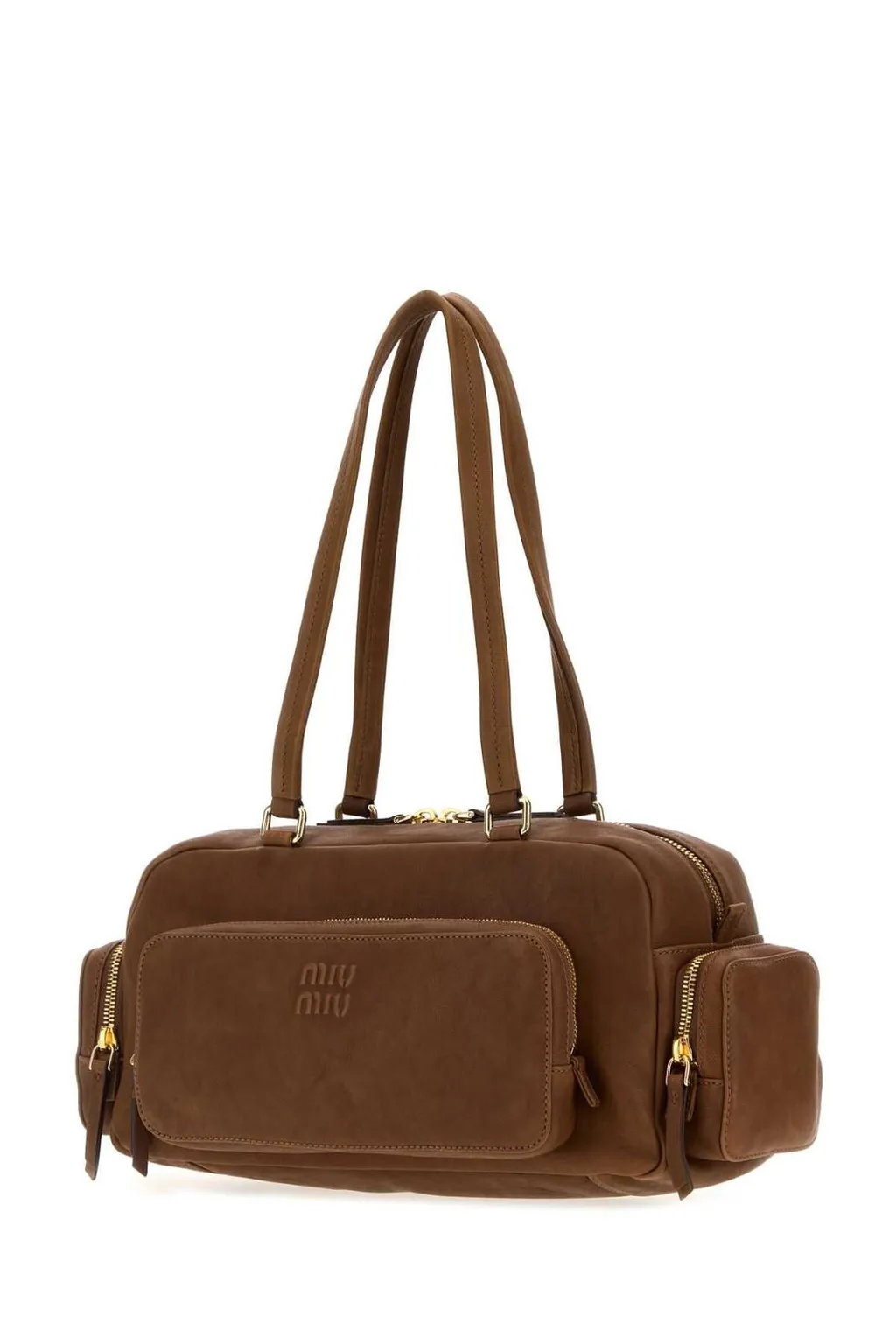 Miu Miu Logo-Embossed Shoulder Bag