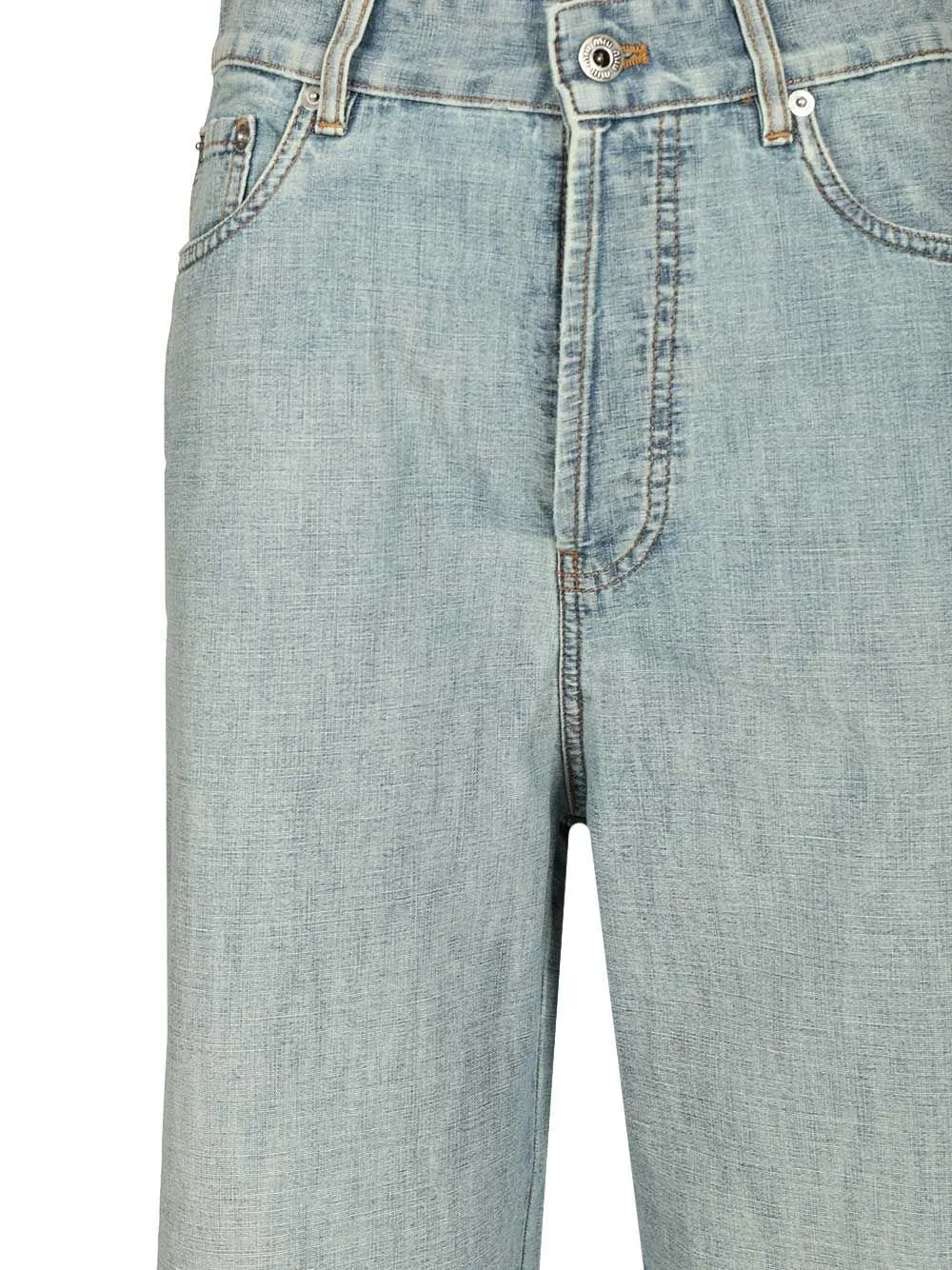 Miu Miu Logo-Embroidered Denim Jeans