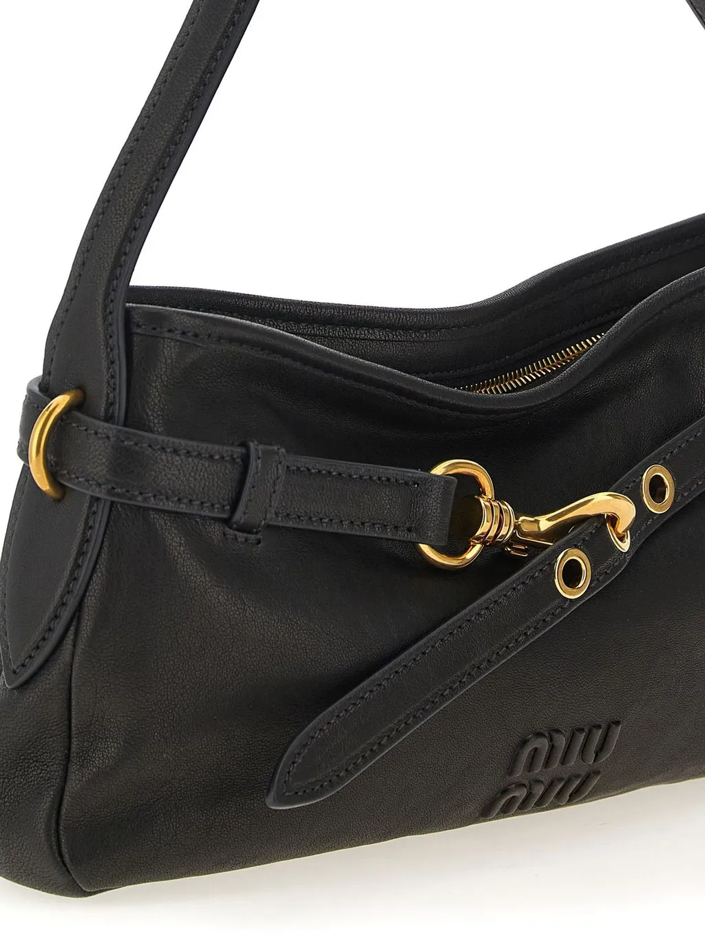 Miu Miu Aventure Zipped Shoulder Bag