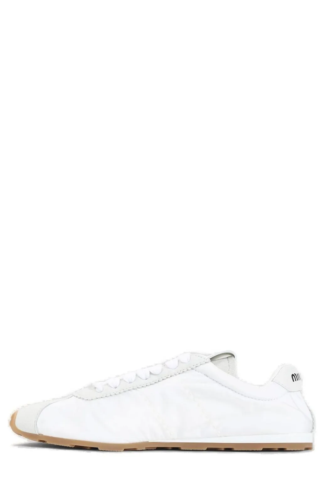 Miu Miu Plume Lace-Up Sneakers