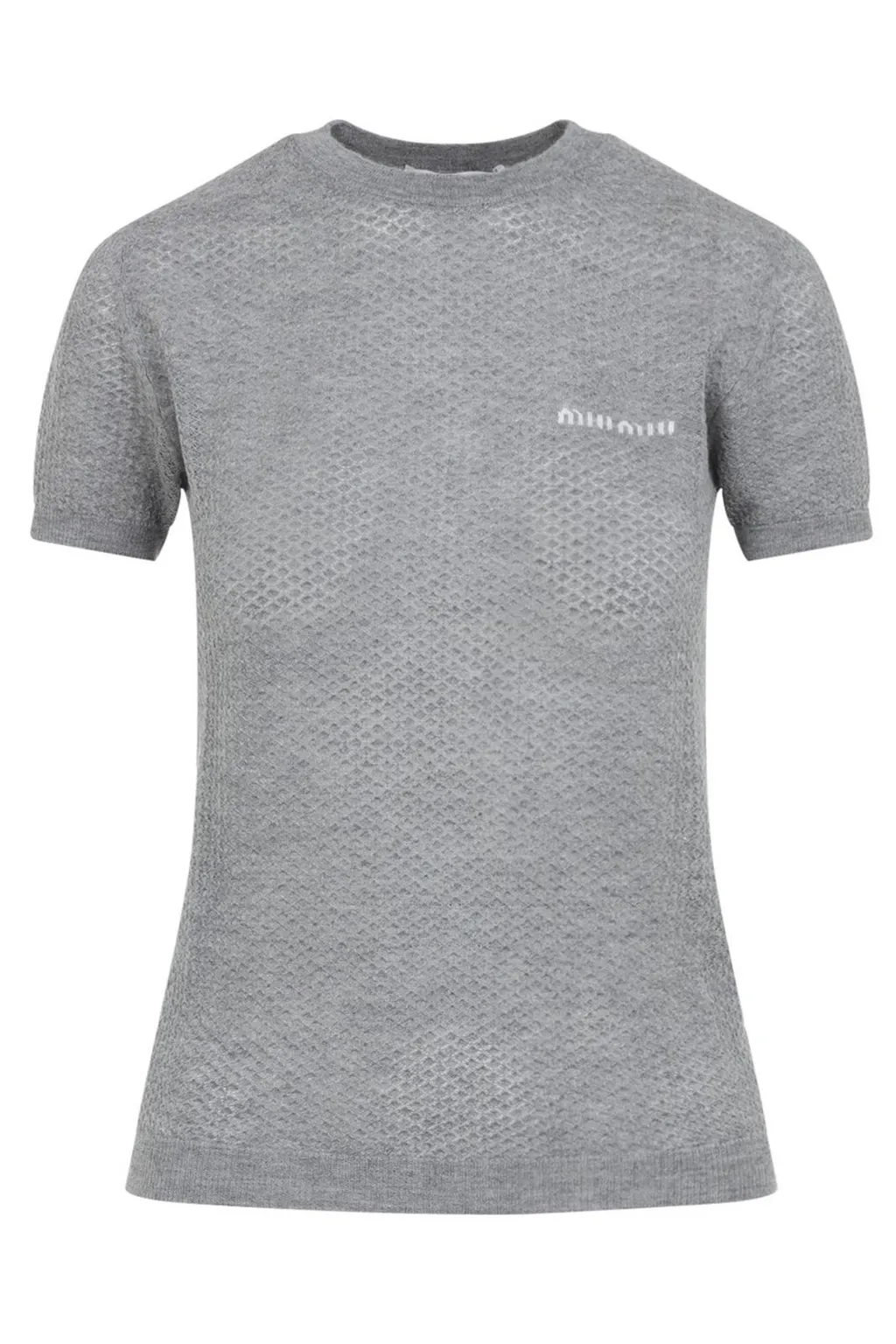 Miu Miu Crewneck Knitted Top