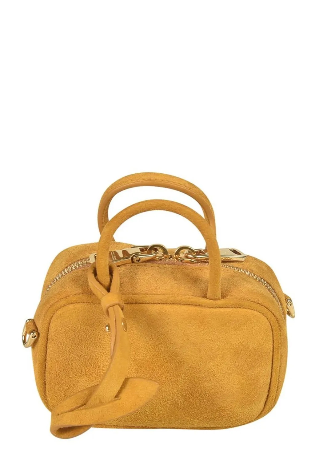 Miu Miu Logo-Embossed Mini Top Handle Tote Bag