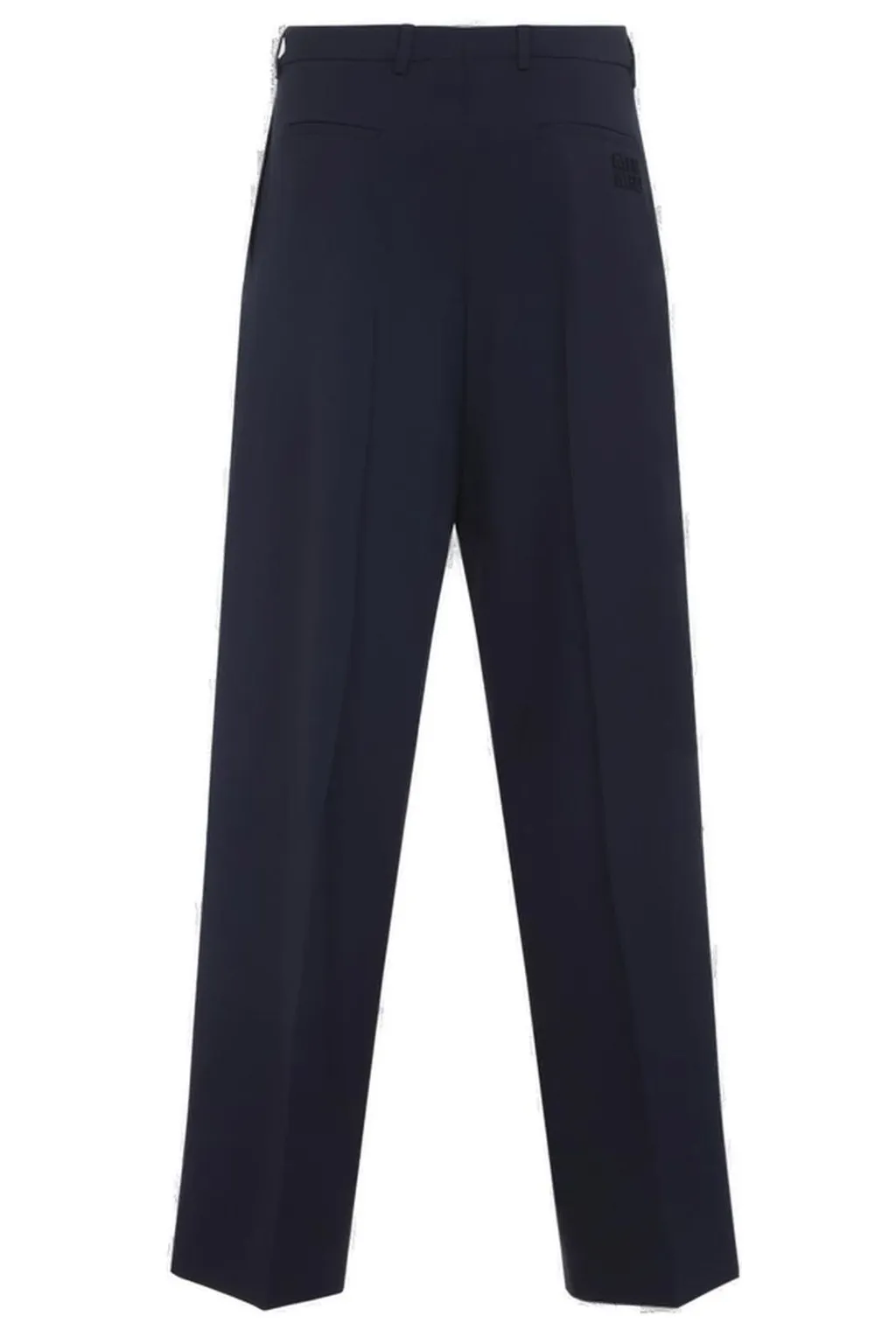 Miu Miu Logo-Detailed Pleated Trousers
