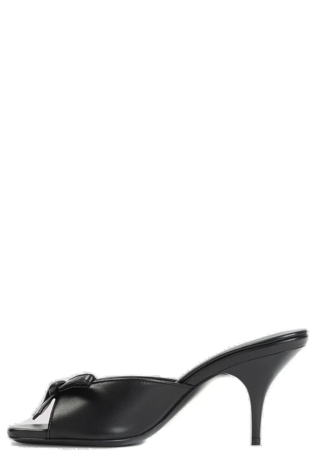 Miu Miu High-Heeled Bow Mules