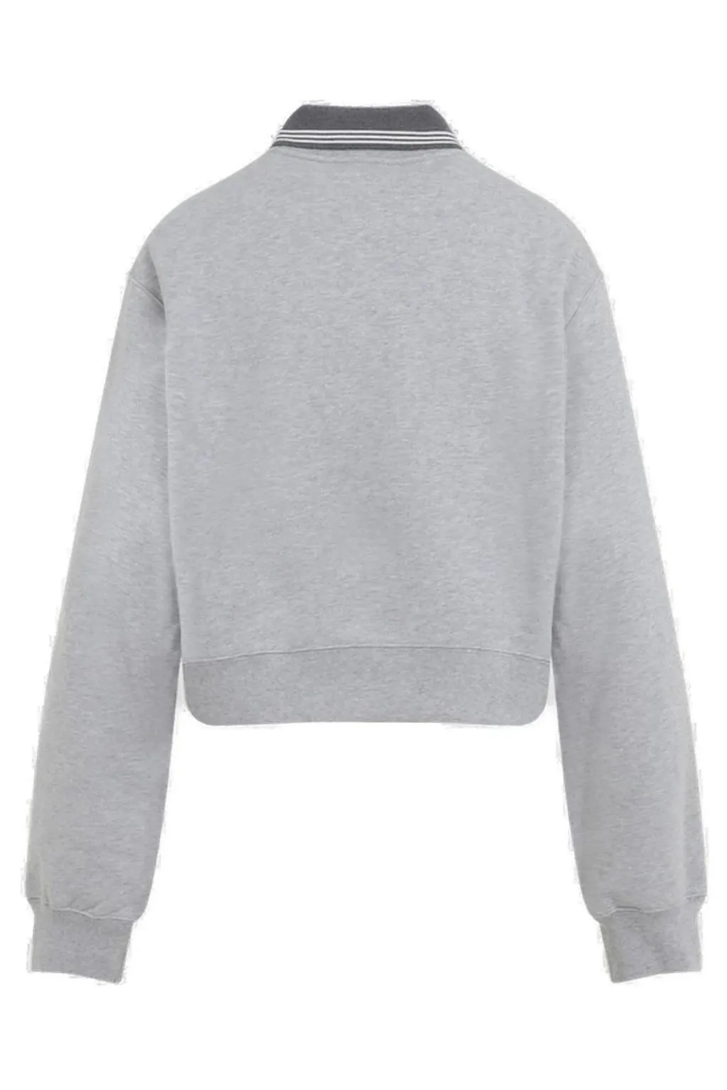Miu Miu Long-Sleeved Polo Sweatshirt