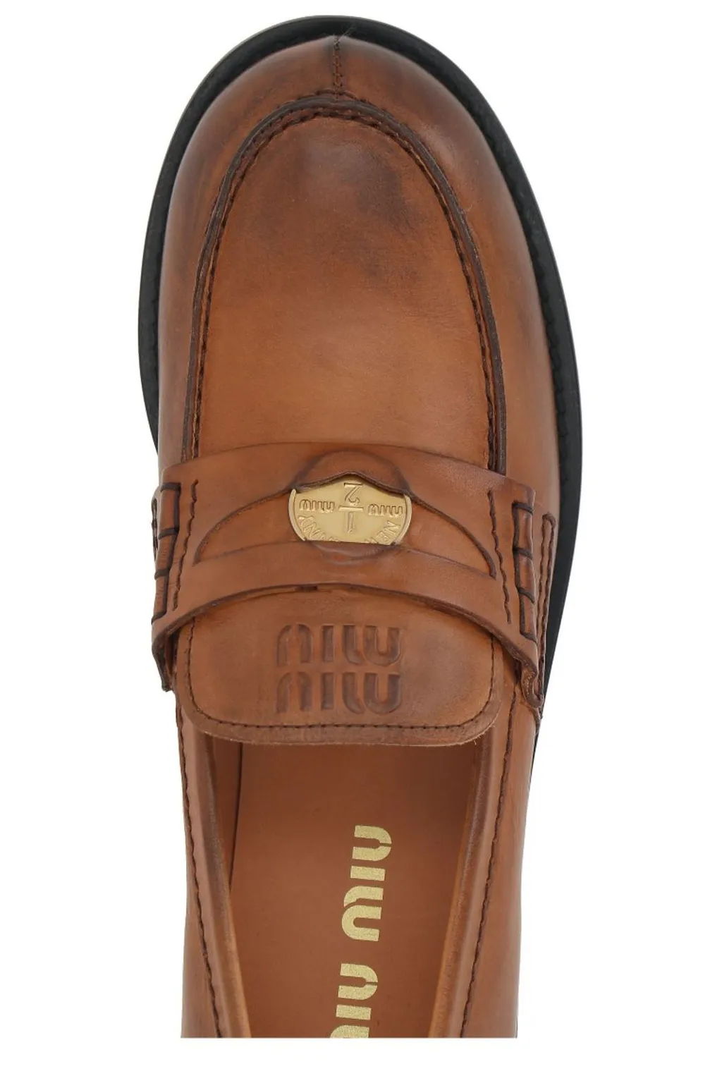 Miu Miu Slip-On Penny Loafers