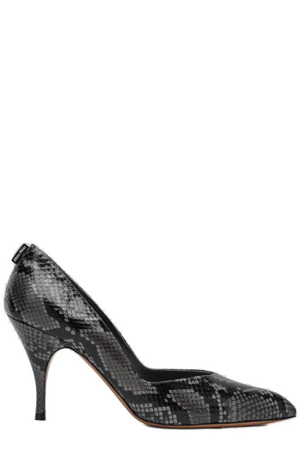Miu Miu Embossed Slip-On Pumps