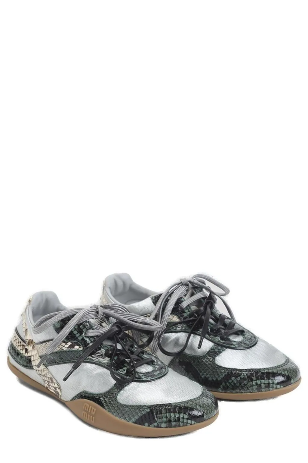 Miu Miu Gymnasium Lace-Up Sneakers