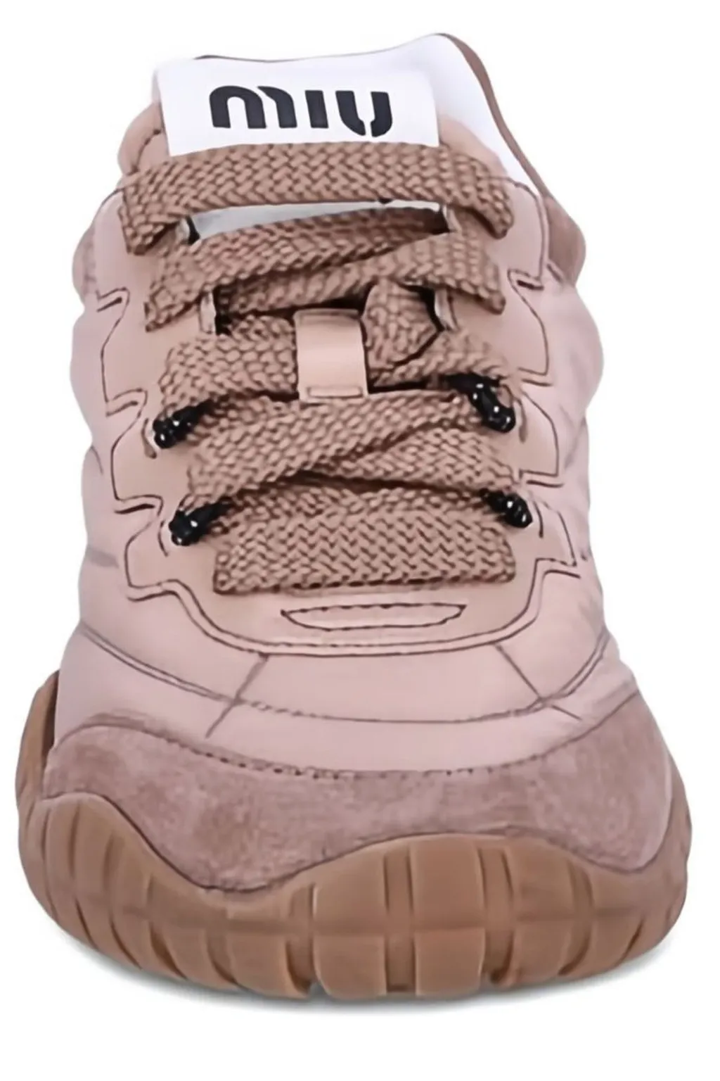 Miu Miu Tyre Lace-Up Sneakers