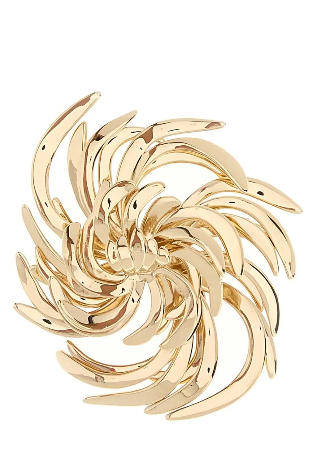 Miu Miu Logo-Engraved Brooch