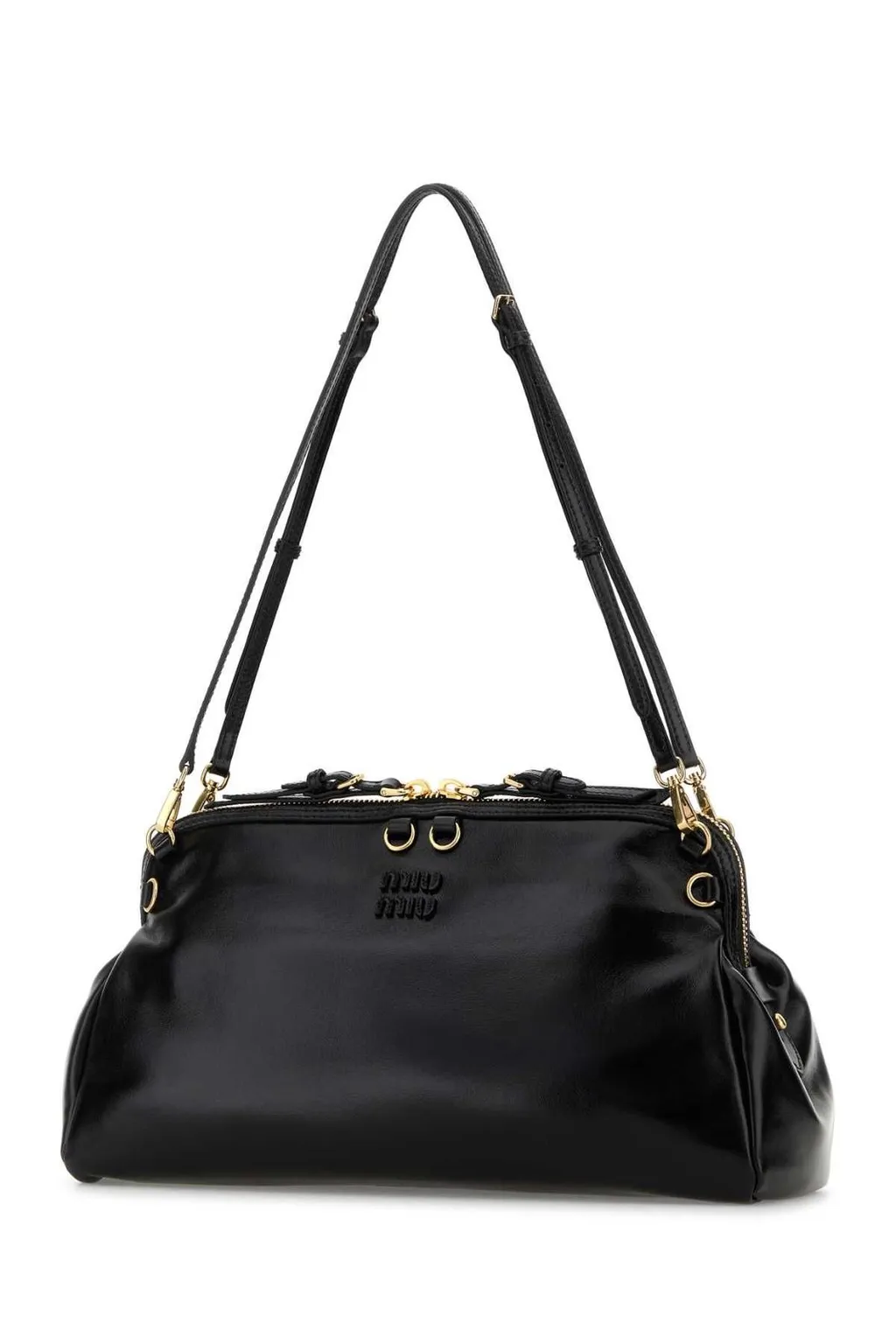 Miu Miu Logo-Detailed Zipped Shoulder Bag