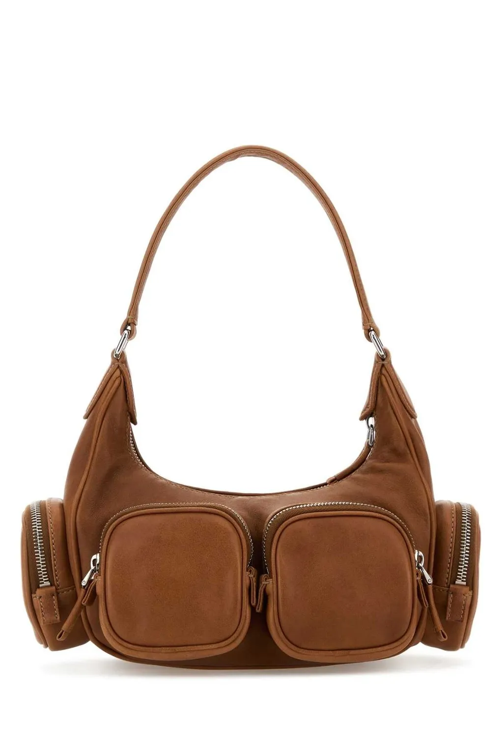 Miu Miu Pocket Zipped Shoulder Bag