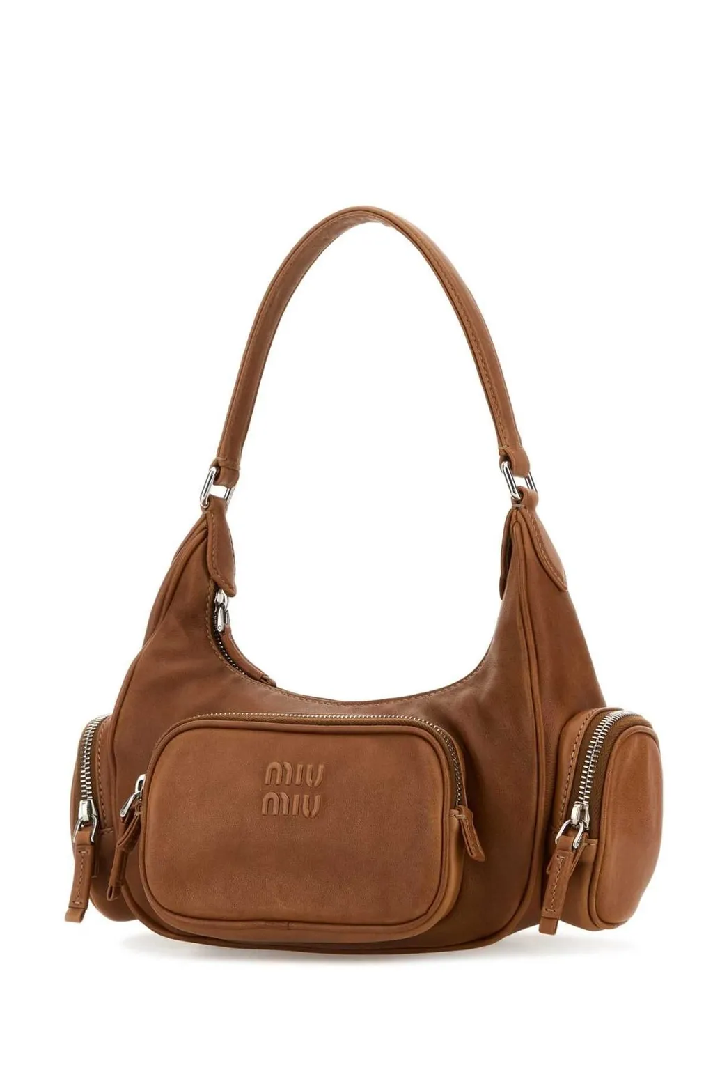 Miu Miu Pocket Zipped Shoulder Bag