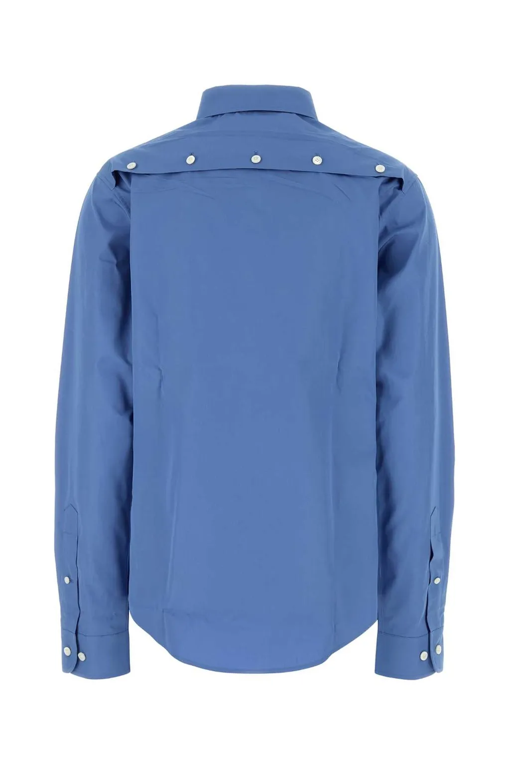 Miu Miu Logo-Embroidered Button-Up Shirt