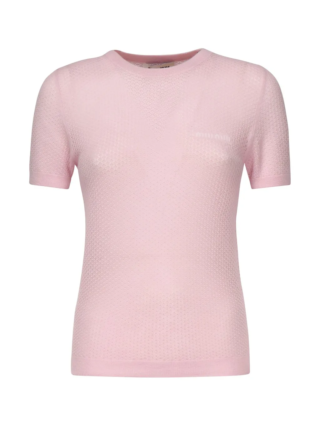 Miu Miu Crewneck Knitted Top