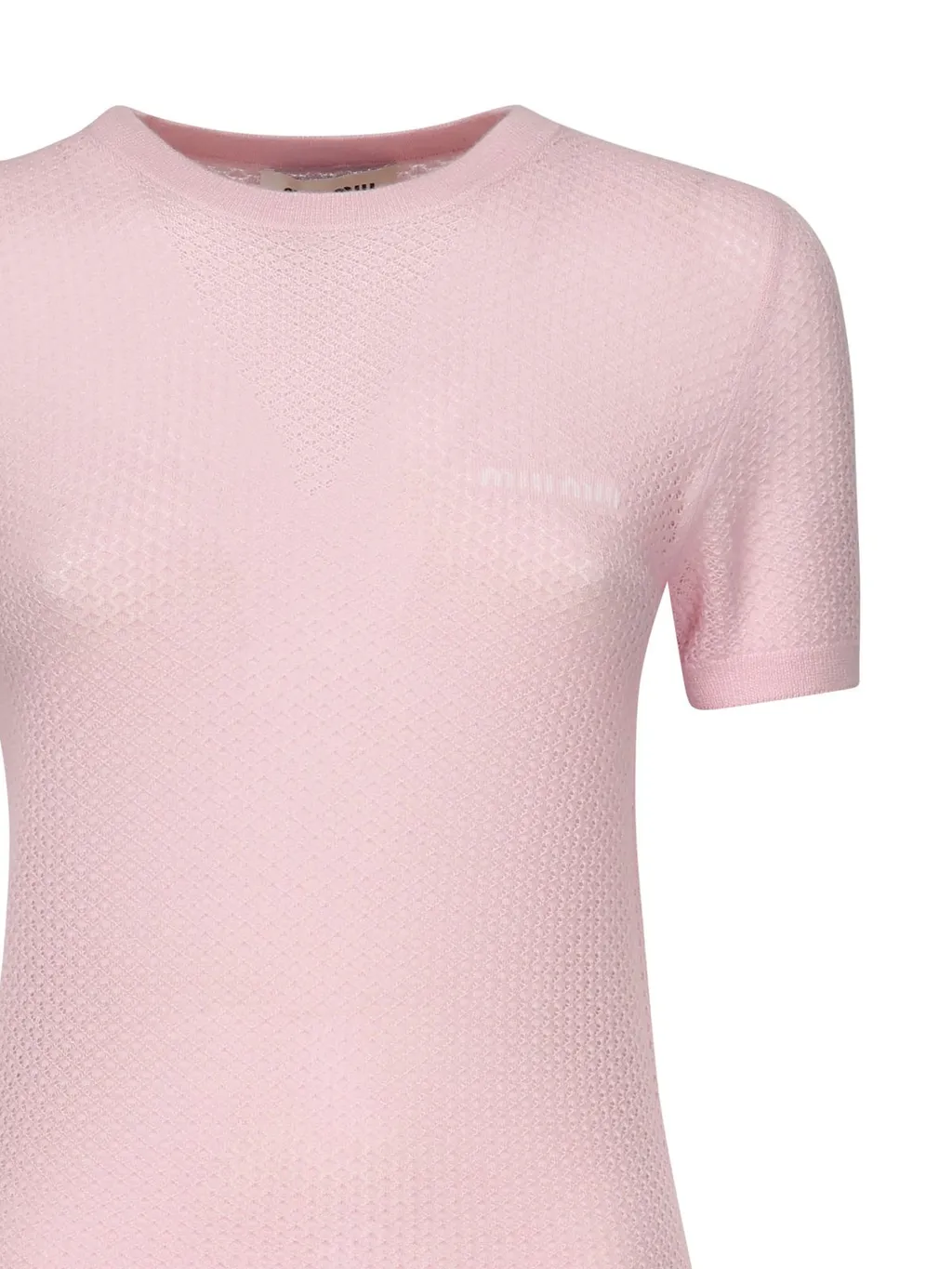 Miu Miu Crewneck Knitted Top