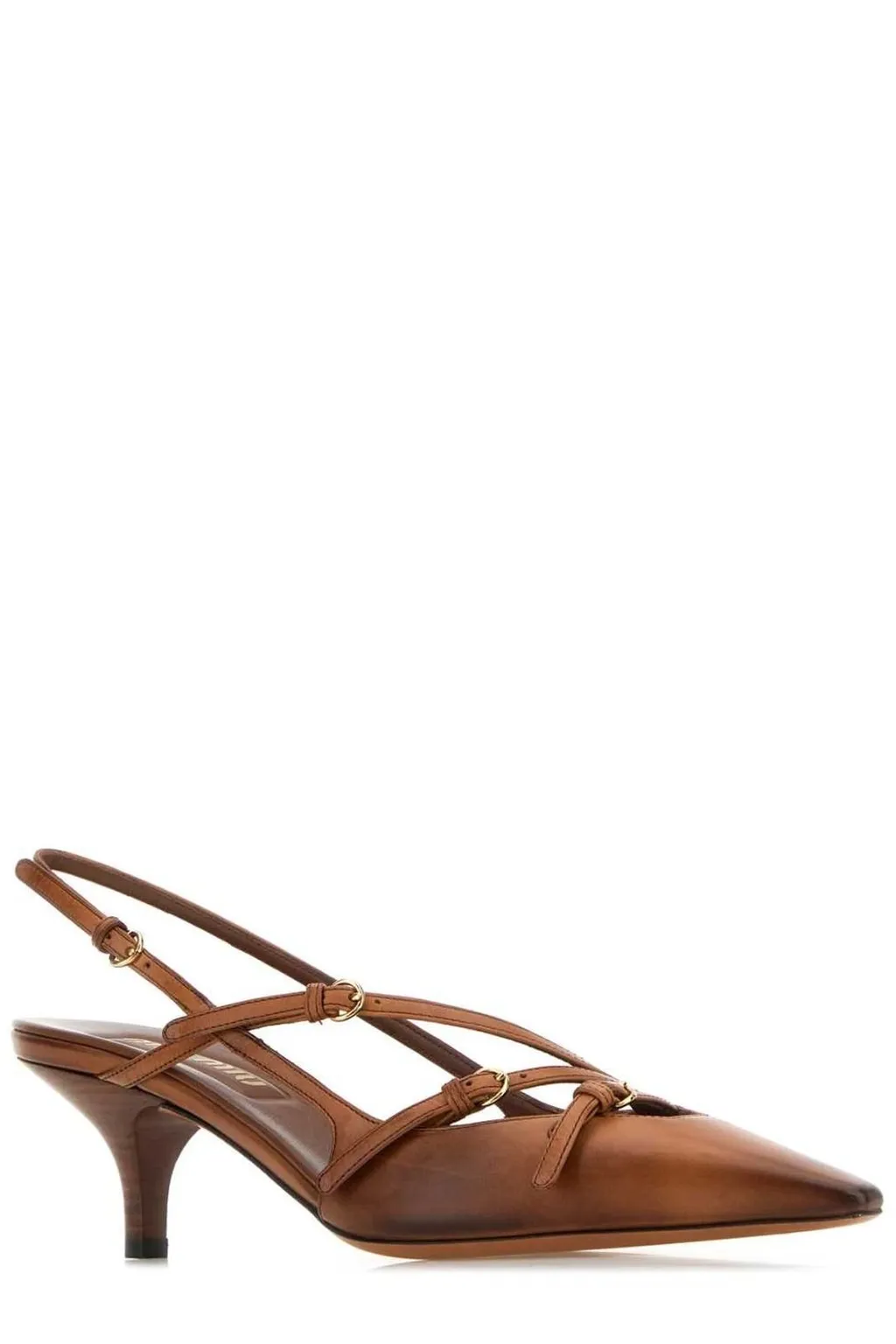 Miu Miu Pointed-Toe Slingback Pumps