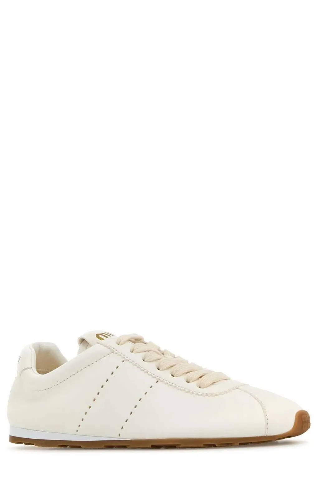 Miu Miu Plume Lace-Up Sneakers
