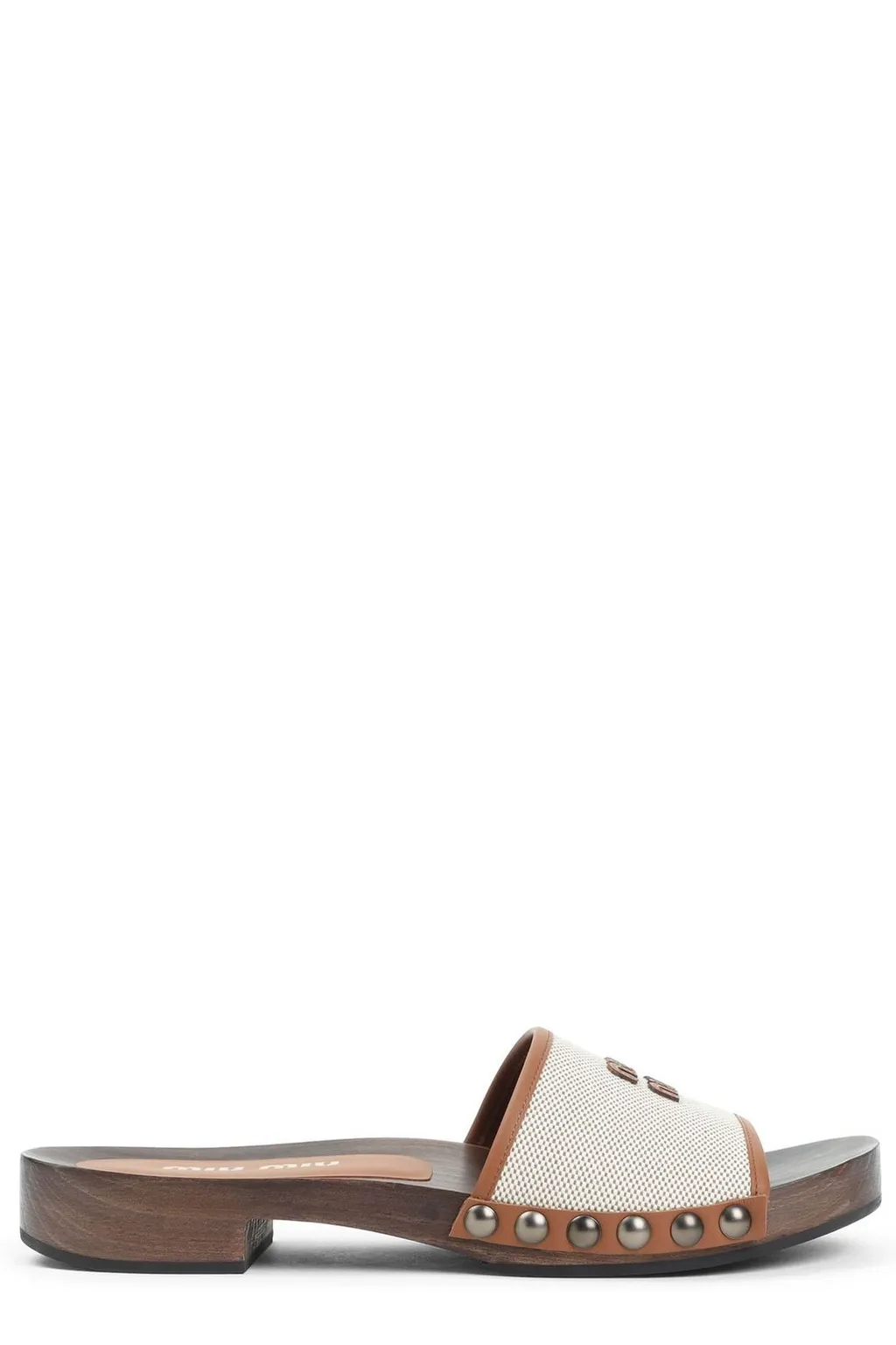 Miu Miu Open-Toe Clogs