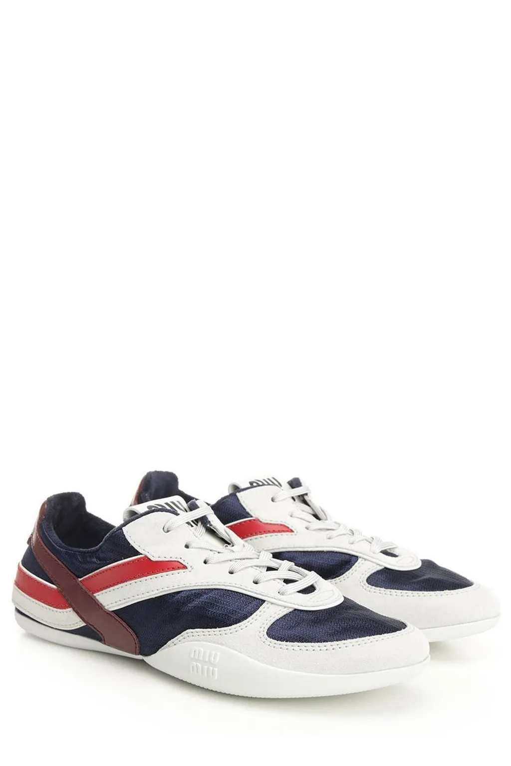 Miu Miu Gymnasium Lace-Up Sneakers