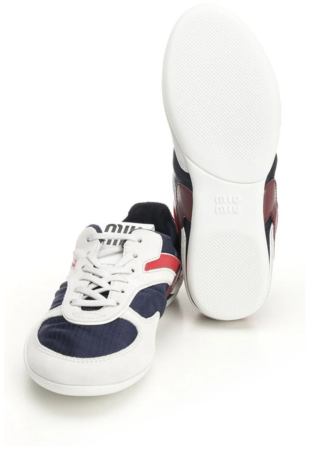 Miu Miu Gymnasium Lace-Up Sneakers