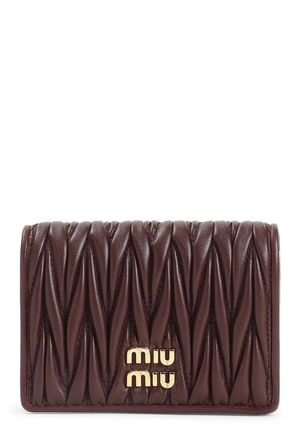 Miu Miu Logo-Lettering Wallet