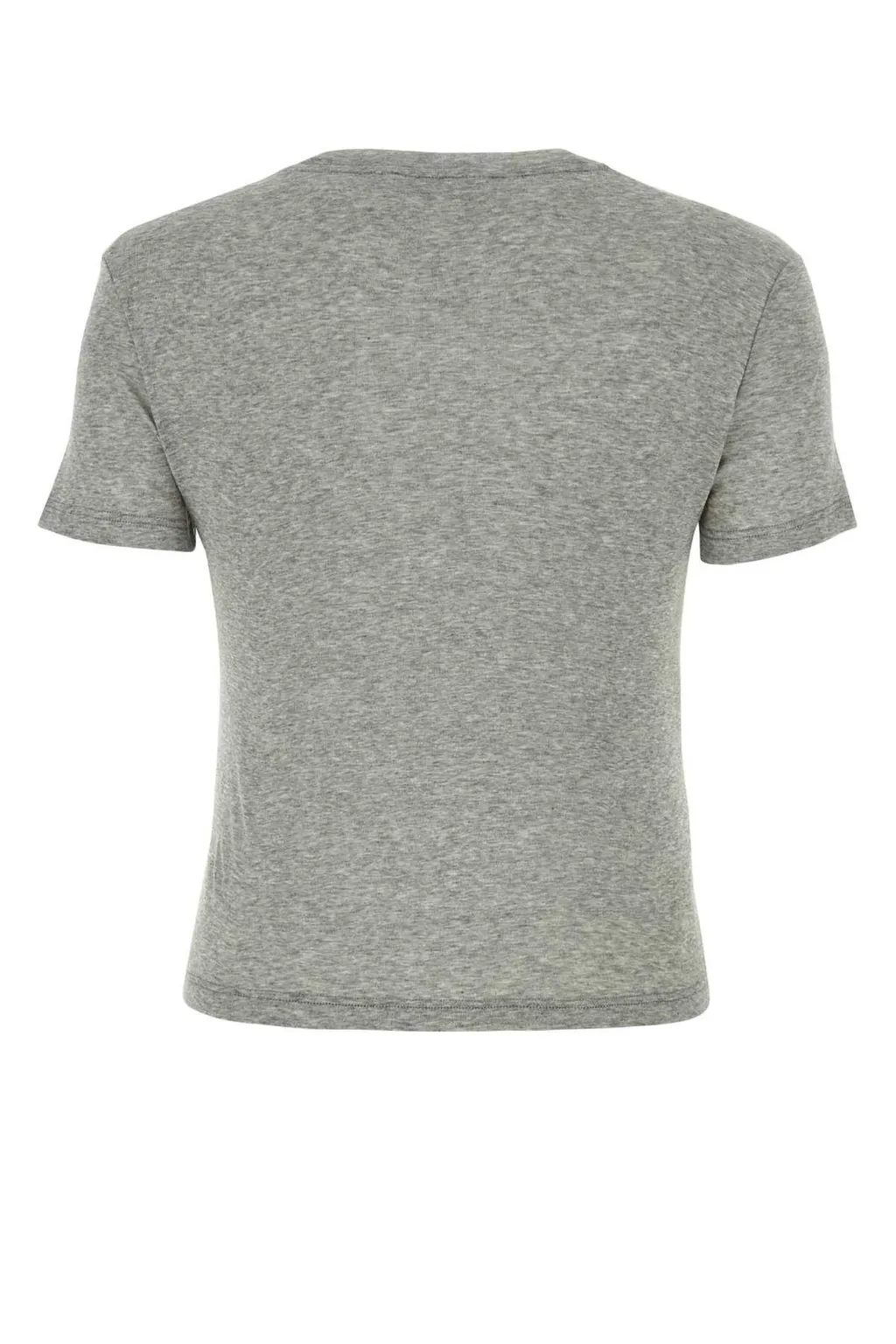 Miu Miu Logo-Patch Crewneck T-Shirt