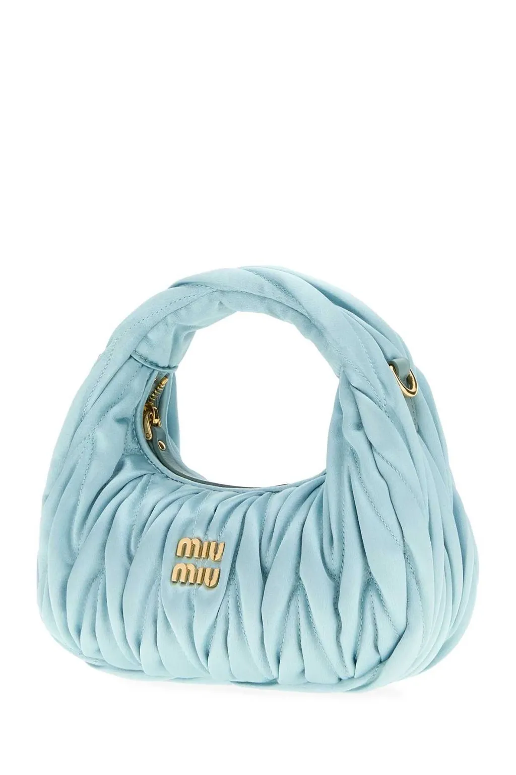 Miu Miu Wander Matelassé Mini Hobo Bag