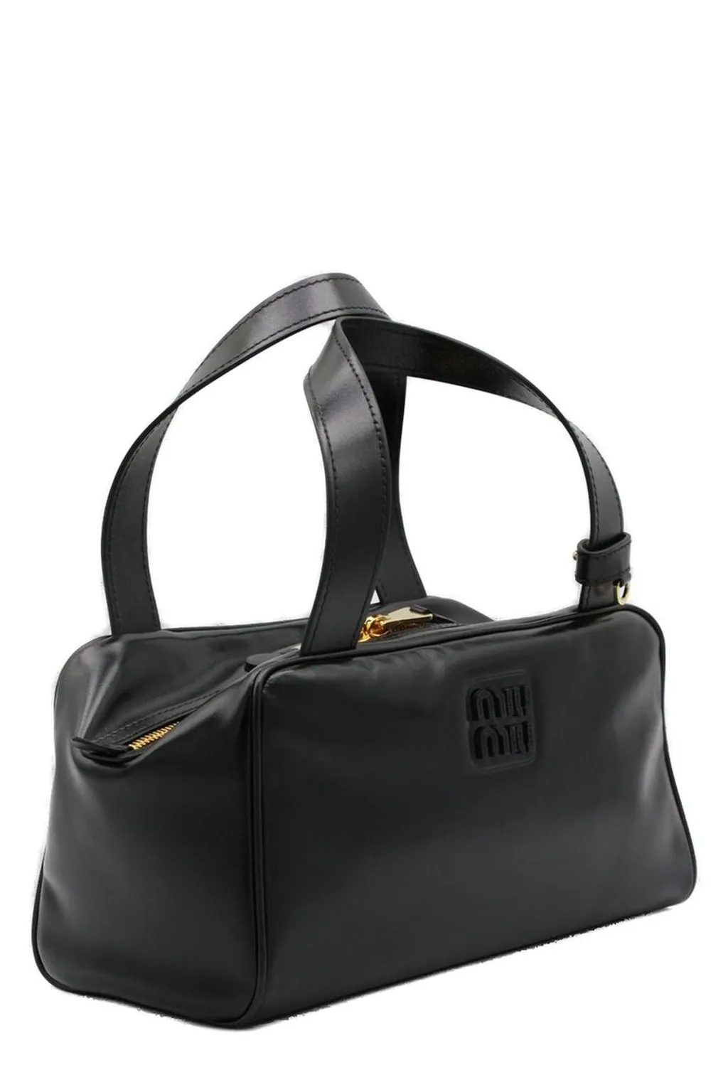 Miu Miu Logo-Detailed Zipped Top Handle Bag