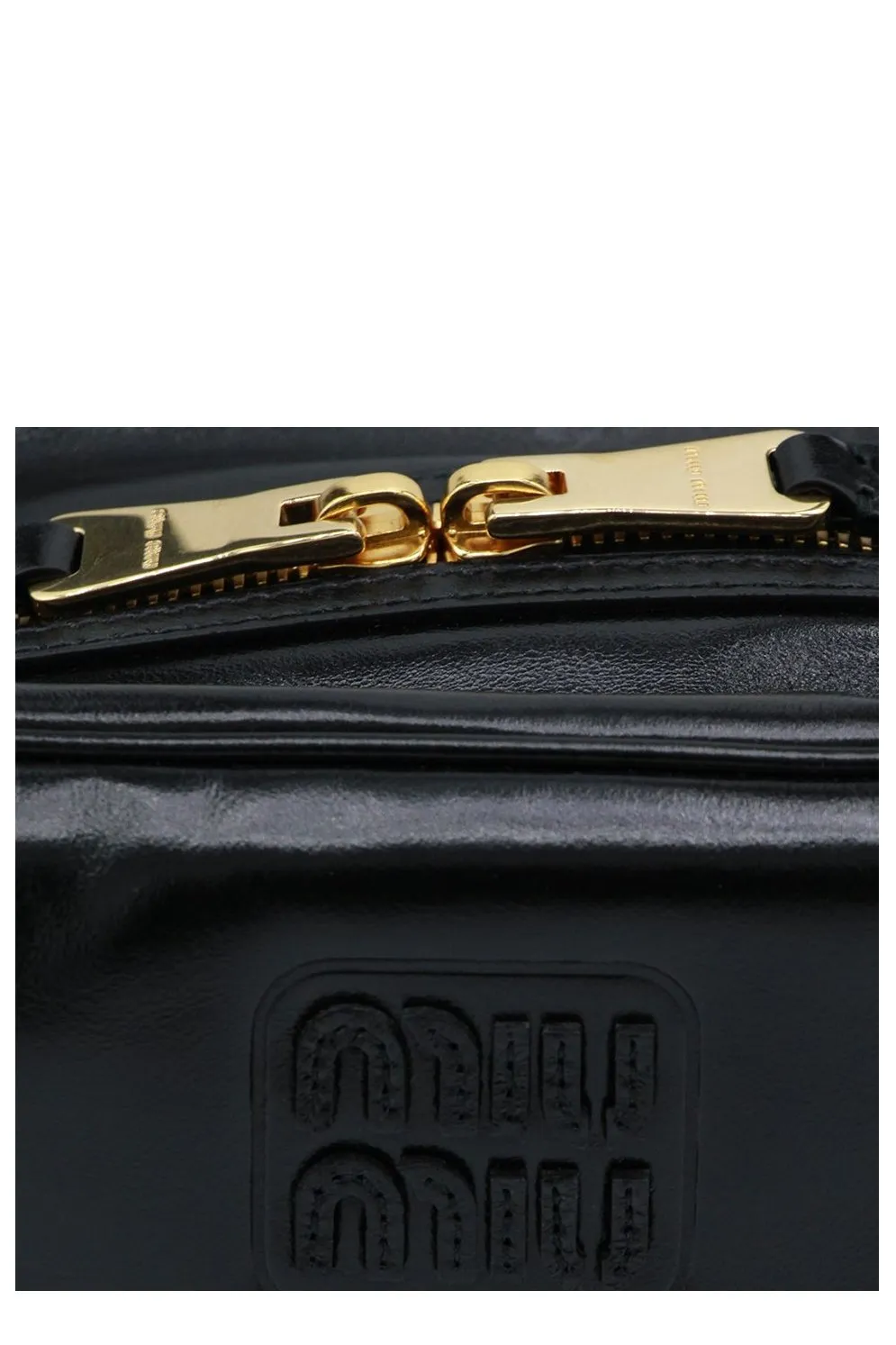 Miu Miu Logo-Detailed Zipped Top Handle Bag