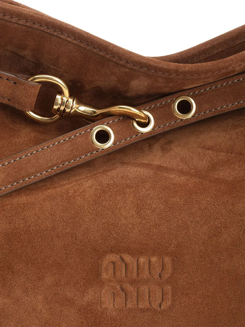 Miu Miu Aventure Zipped Shoulder Bag