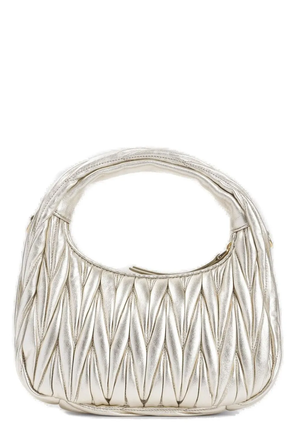 Miu Miu Matelassé Zipped Handbag