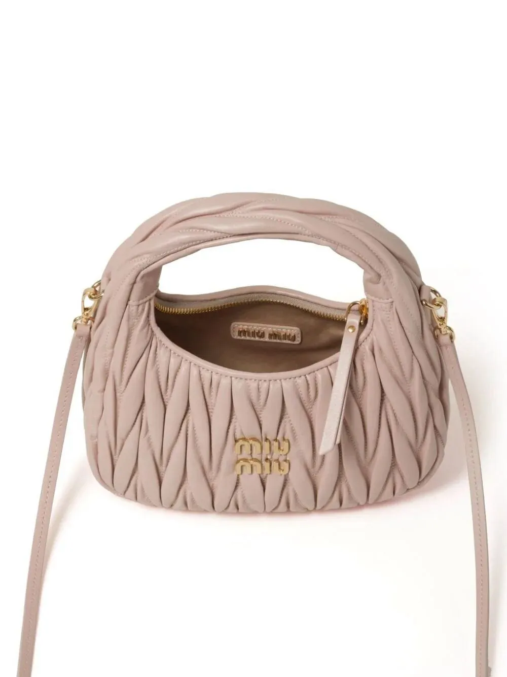 Miu Miu Wander Matelassé Shoulder Bag