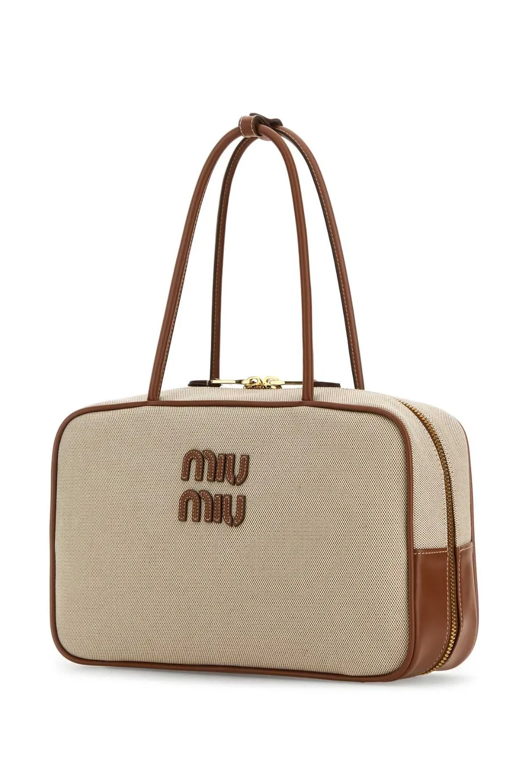 Miu Miu Logo-Detailed Zipped Shoulder Bag