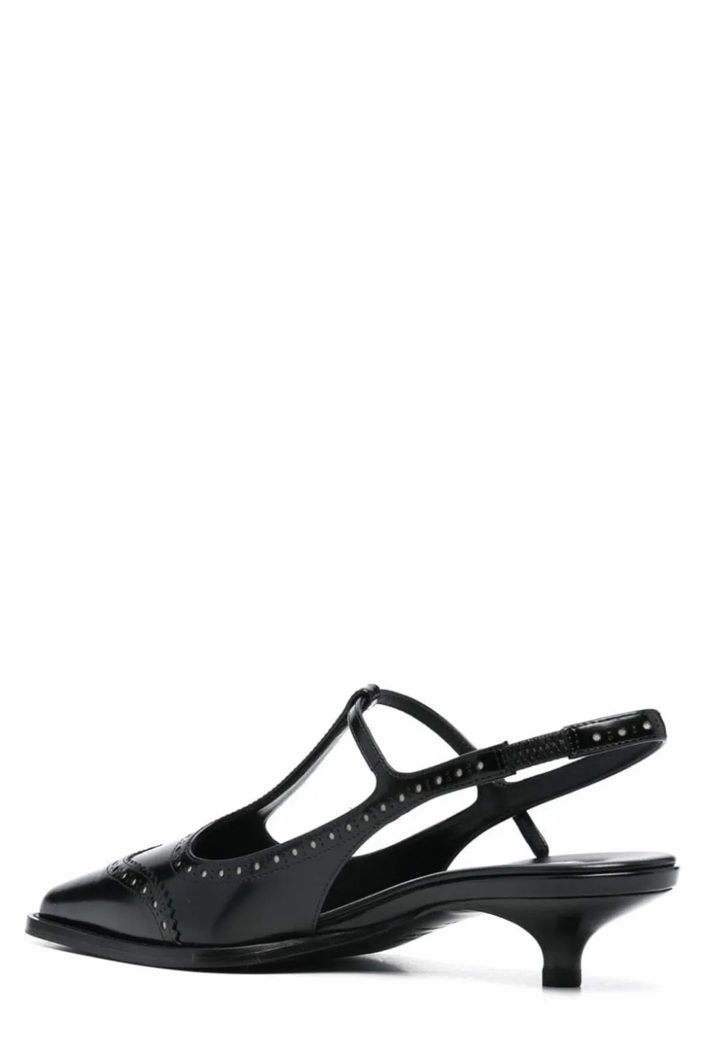 Miu Miu Slingback T-Strap Pumps