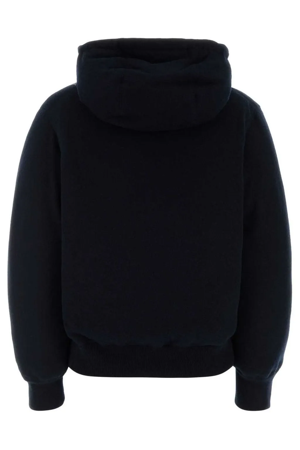 Miu Miu Zip-Up Drawstring Down Jacket