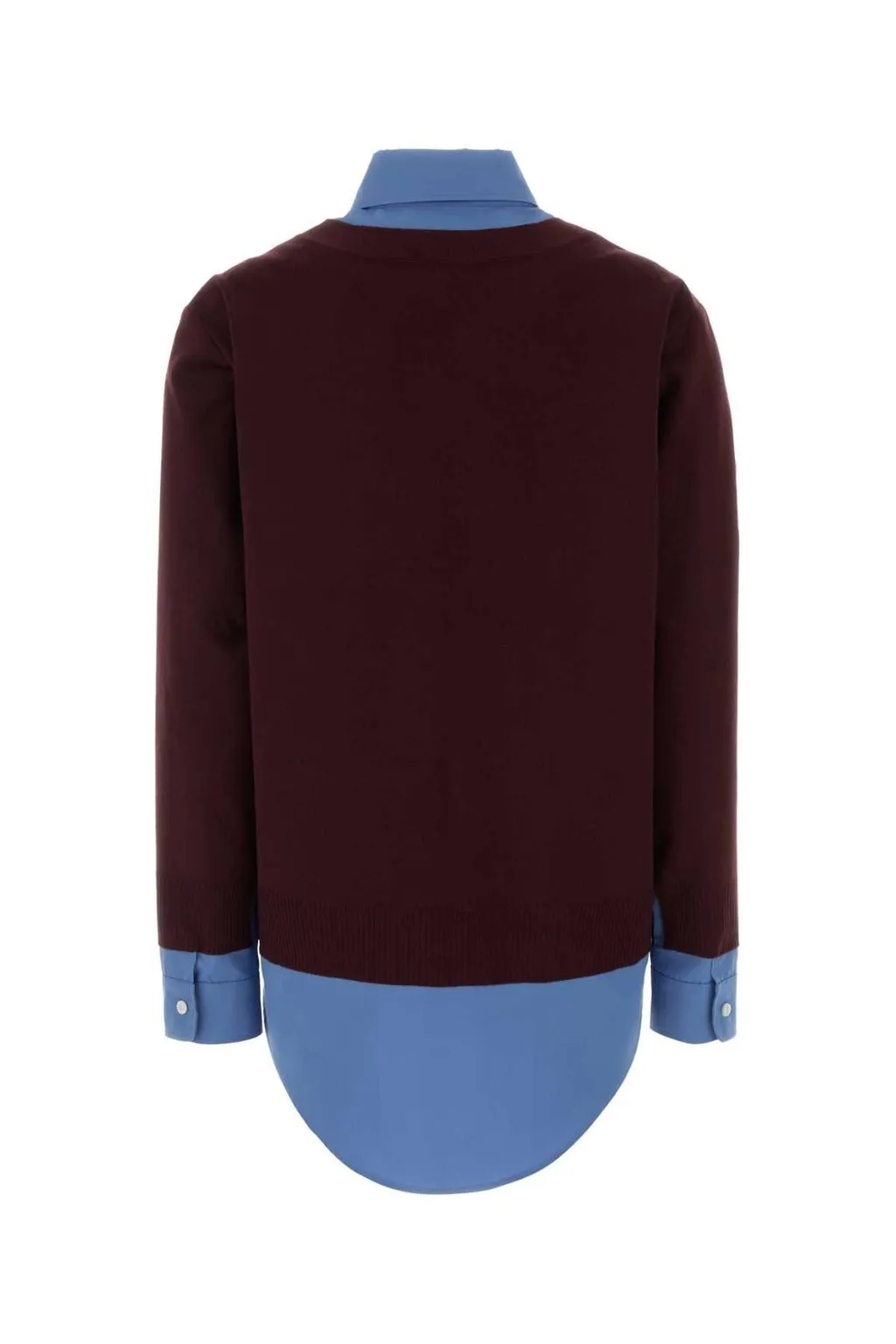 Miu Miu Layered Long-Sleeved Shirt