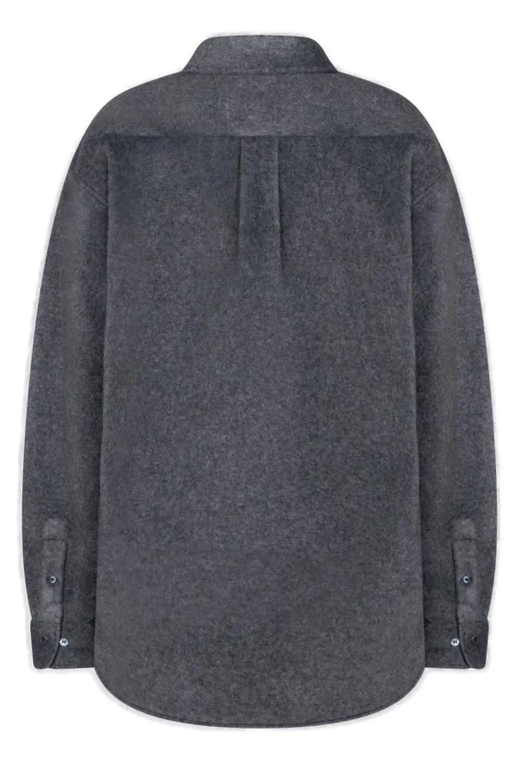 Miu Miu Logo-Embroidered Oversized Poplin Shirt