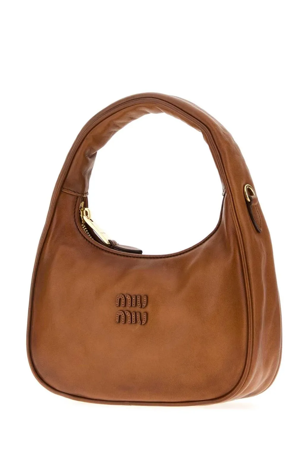 Miu Miu Logo-Detailed Zipped Handbag