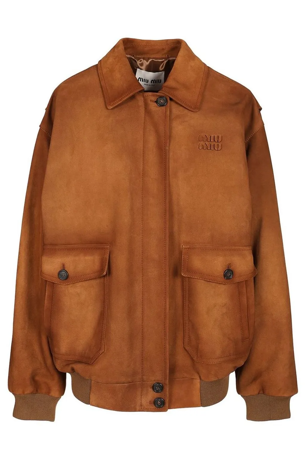 Miu Miu Zipped Blouson Jacket