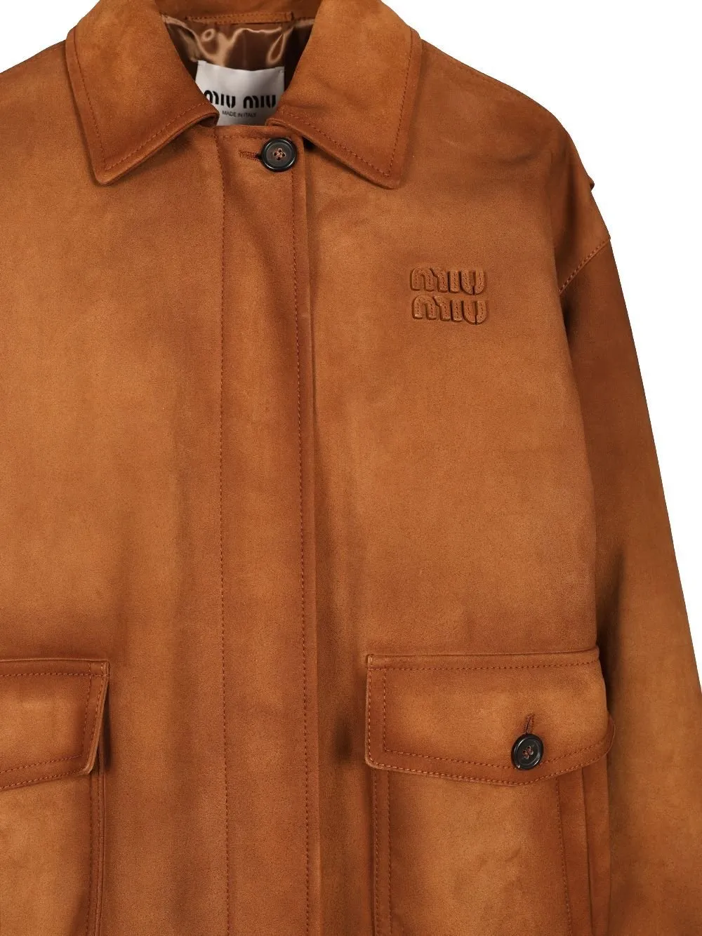 Miu Miu Zipped Blouson Jacket