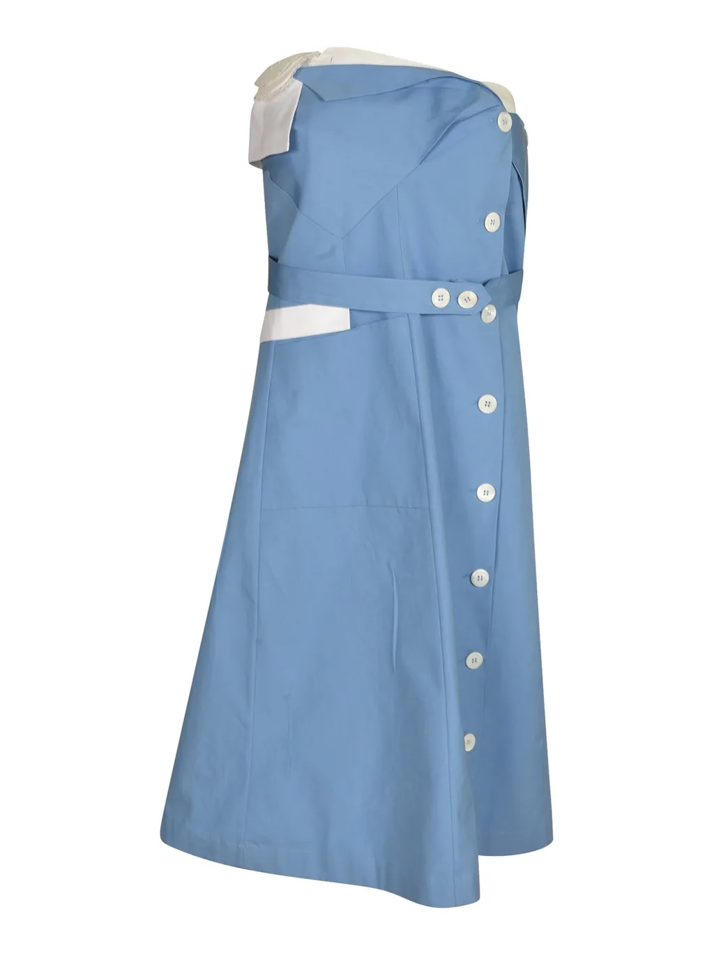 Miu Miu Sleeveless Poplin Dress