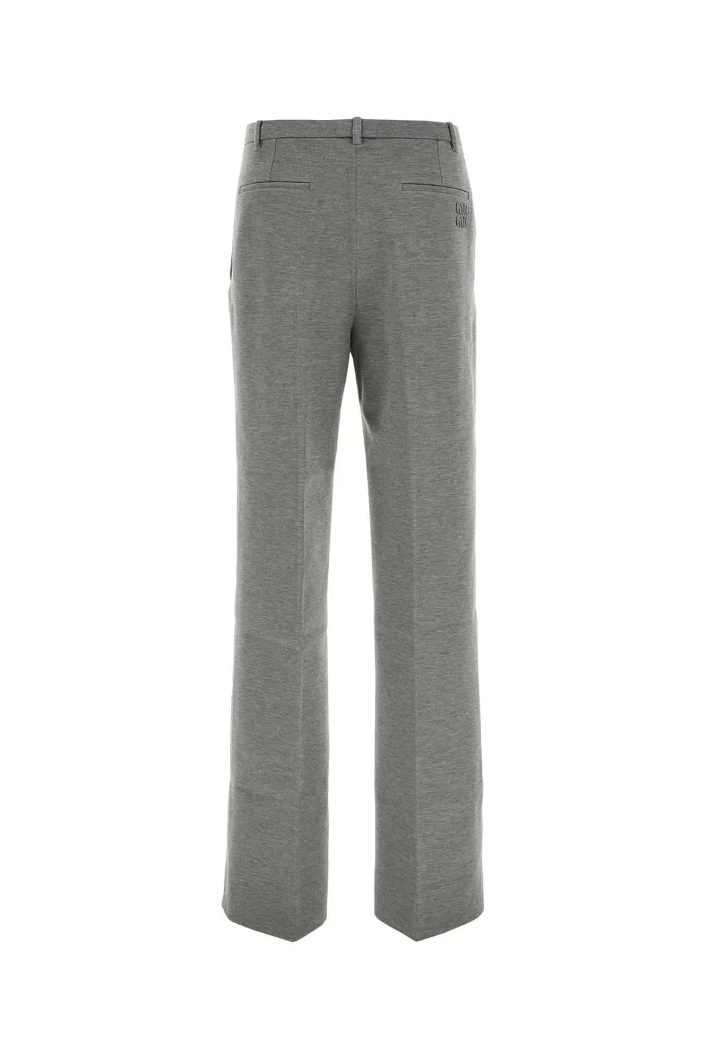 Miu Miu Straight-Leg Pleated Trousers