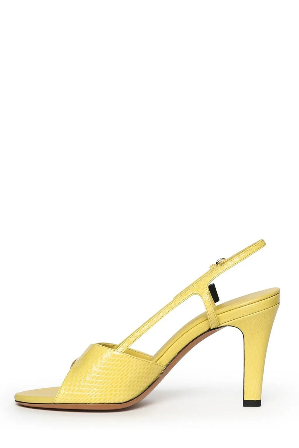 Miu Miu Embossed Slingback Sandals