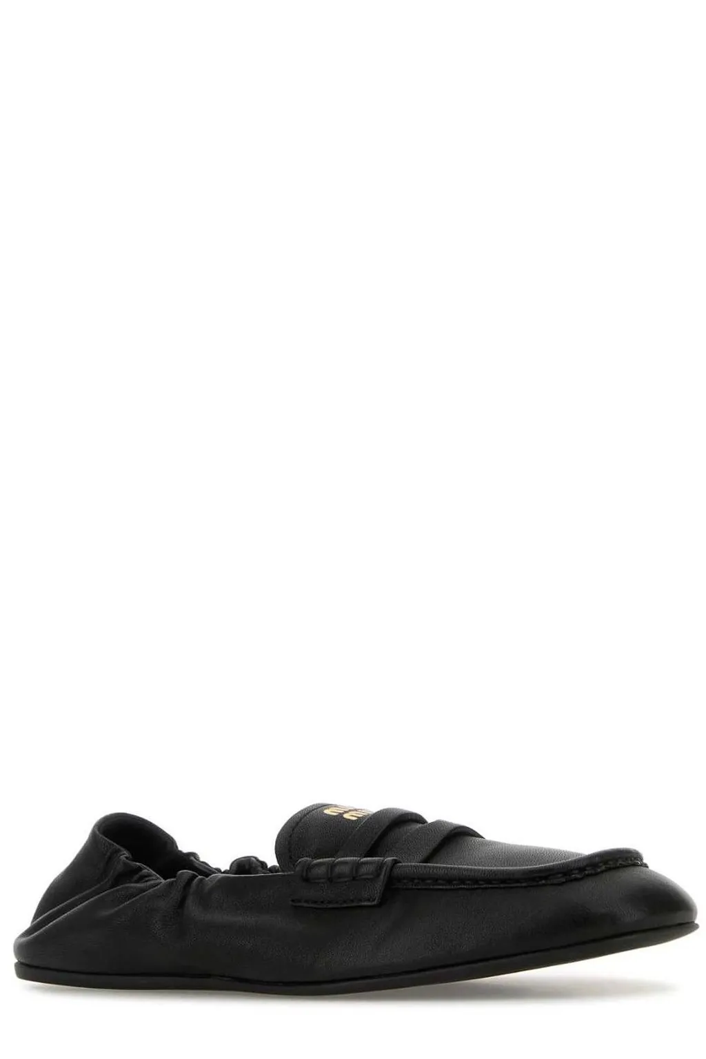 Miu Miu Square Toe Loafers