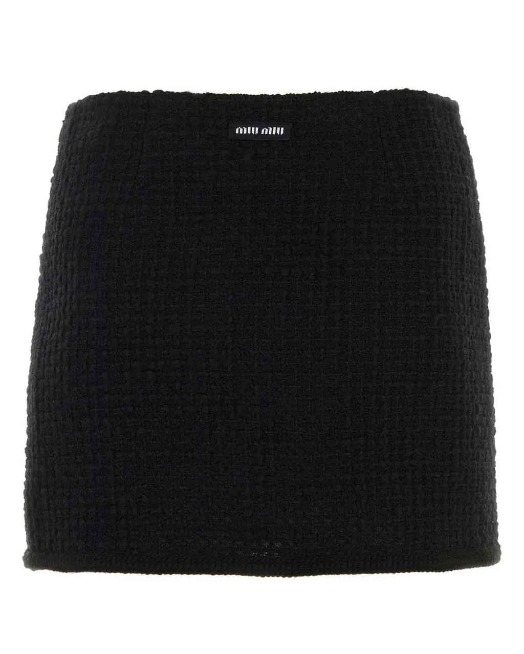 Miu Miu Button Detailed Mid-Rise Skirt